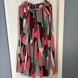 ⚜️ Multicolor Geometric Pattern Women's Pants